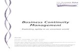 Business Continuity Management - BT - Broadband, TV, phone, home