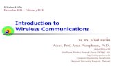 Introduction to Wireless Communications - Kasetsart University