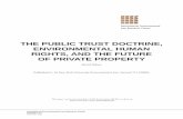 IELRC.ORG - The Public Trust Doctrine, Environmental Human Rights