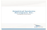 Empirical Systems Aerospace, Inc