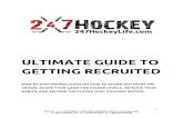 ULTIMATE GUIDE TO GETTING RECRUITED - 247 Hockey