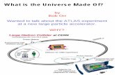 What is the Universe Made Of? - University of Toronto