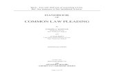 COMMON LAW PLEADING - Law Notes -- Home Page