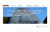 The ROI in Enterprise Contract Talent Management