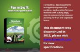 FarmSoft by Tenacious Systems farm traceability best practice farm