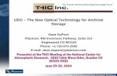 UDO â€“ The New Optical Technology for Archival Storage