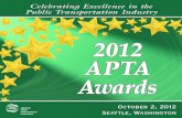 2012 APTA Awards Program