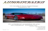 C5 Corvette E-Force Supercharger Installation Kit