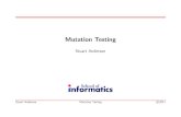Mutation Testing - The University of Edinburgh