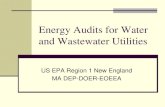 Energy Audits for Water and Wastewater Treatment Plants