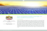 Use of Renewable Energy in the Gulf Countries