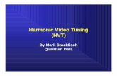 Harmonic Video Timing presentation