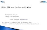 XBRL, RDF and the Semantic Web
