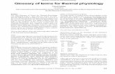 Glossary of terms for thermal physiology - OR.org