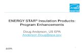 ENERGY STAR Insulation Products: Program Enhancements (July 2010)