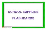 School supplies Flash cards - English for Kids, ESL, EFL Kids, … · 2009. 3. 5. · English-4kids.com . Title: Microsoft PowerPoint - School supplies Flash cards [Compatibility