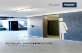 PUBLIC WASHROOMS FROM GROHE · 2020. 10. 10. · 6 7 FOR EVERY BUDGET UNBEATABLE VALUE ACROSS ALL PRICE POINTS WHATEVER THE PROJECT. Our extensive portfolio covers a range of price