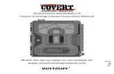 2018 Verizon Blackhawk LTE Covert Scouting Camera Instruction Manual · 2020. 12. 14. · Your Blackhawk LTE can function short term on 4-AA batteries. Improved battery life on 8-AA,