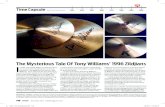 The Mysterious Tale Of Tony Williams’ 1996 Zildjians I - Donn Bennett… · 2020. 10. 20. · Donn Bennett is a world-renowned collector and dealer of rare and vintage drums. His
