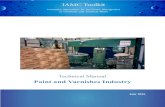 Paint and Varnishes Industry - IAMC | Toolkit · 2019. 3. 5. · III Technicalmanual –Paint & varnishes industry 5.1 Market-based instruments to promote efficient technologies and