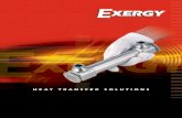 HEAT TRANSFER SOLUTIONS - Exergy, LLCINDUSTRIES Delivering unsurpassed quality, design and value. Exergy is the leading global supplier of miniature heat exchangers. For more than
