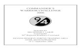2006 Commander Warrior Challengedmna.ny.gov/sarts/2006_94_Region1.pdf · 2010. 10. 13. · MG, USAR Commanding General i . 3 Commander’s Challenge 2006 Devens Reserve Forces Training