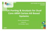OS Porting Analysis for Dual Core ARM Cortex A9 Based ......OS porting, analysis and bring up • What is a virtual platform? – Building a virtual platform – Requirements for a