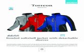 Torreon · 2021. 7. 1. · B-8850 Ardooie Belgium T: +32 (51) 740 800 F: +32 (51) 740 962 Discover our products Bonded softshell jacket with detachable sleeves Torreon - 624ZA2TU2