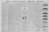 The Charleston daily news.(Charleston, S.C.) 1867-10-22....VOLUMEV.NO. 635. CHARLESTON, S. C., MONDAY MORNING. SEPTEMBER 2, 1867. PRICE FIVE CENTS TELEGRAPHIC. Oar Cable Dispatches.