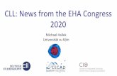 CLL: News from the EHA Congress 2020 - Lymphome...Weinkove, Sue Robinson, Thomas J Kipps, Eugen Tausch, William Schary, Matthias Ritgen, Clemens -Martin Wendtner, Karl - Anton Kreuzer,