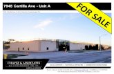 7945 Cartilla Ave - LoopNet · 2019. 4. 19. · 7945 Cartilla Ave Industrial Park is ideal for establishing, relocating or expanding a business. This Owner User opportunity consist