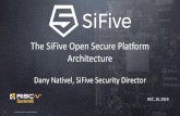 The SiFive Open Secure Platform Architecture...2019/12/12  · The SiFive Open Secure Platform Architecture Dany Nativel, SiFive Security Director DEC. 10, 2019 2 COPYRIGHT 2019 SIFIVE.