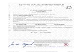 EC-TYPE EXAMINATION CERTIFICATE · 2017. 4. 8. · [13] Schedule [14] EC-TYPE EXAMINATION CERTIFICATE No. DEMKO 13 ATEX 1205039X Rev. 3 Report: 4786446041 00-IC-F0056 – Issue 8.3