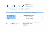 CER National Smart Metering Programme Information Paper on … · 2019. 1. 24. · The CER is not a Data Controller. 2.2.2 Role of the CER The CER has been designated as the Competent