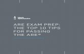 ARE EXAM PREP: THE TOP 10 TIPS FOR PASSING THE ... and...the 5-Exam Plan , which is a little of both versions, and finish the entire ARE in just 5 divisions. The 5-Exam Plan consists