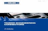 TIMBER ENGINEERING CONNECTORS · 2019. 4. 16. · Introduction Timber To Masonry Connections Timber Frame Engineered Wood Products (EWP) Solid Timber/Roof Truss Truss To Wallplate