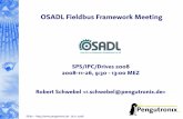 OSADL Fieldbus Framework Meeting · 2008. 11. 29. · Connection == Mapping (actor code only knows it's local variables) Actor code is without semantics: „PLC Director“ possible