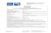 TEST REPORT IEC 60598-2-3 Luminaires Part 2: Particular ...Attachment 4: Australia and New Zealand NATIONAL DIFFERENCES of IEC 60598-2-3(13 pages) Attachment 5: IEC/TR 62778:2014(2