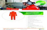 PROTECTIVE WORKWEAR - ShipServ...Product Code: URS-0301 (Orange) URS-0303 (Red) [ APPROVALS ] EN ISO 11612 [ COLOURS ] Also avilable in Red Front Embroidery (Direct/Patch) Back Embroidery