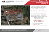For Sale / Lease · 2021. 2. 1. · 10862 Chemainus Road Ladysmith, BC New 1.56 Acre Investment and Development Property on Vancouver Island The Stocking Creek Village NAI Commercial