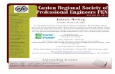 Canton Regional Society of Professional Engineers PEN 2019-12.pdf · 2020. 1. 9. · February 2020 - Team EJ Prescott (Stormbrixx, Permavoid, and BioClean products) March 2020 - ACO