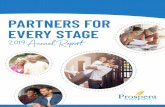 PARTNERS FOR EVERY STAGE - Prospera Credit Union...Prospera is an integrated network of fi nancial professionals who are trained to offer guidance in all aspects of fi nancial services,
