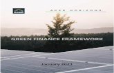 GREEN FINANCE FRAMEWORK · 2021. 7. 22. · and its subsidiaries by issuing Green Bonds. Aker Horizons, which is a newly established subsidiary of Aker ASA, has a broadly defined