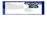 Advantecch PCM-9342 EVA-X4150 SoC 3.5' SBCpdf.cloud.opensystemsmedia.com/embedded-computing.com/... · 2010. 7. 1. · Advantech 38 Tesla, Suite 100 • Irvine, CA 92618 800-866-6008