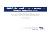 1003 School Improvement Grant Application...Jun 18, 2021  · 2. CSDE posts a 1003 SIG informational webinar. June 18, 2021 3. CSDE releases 1003 SIG application to districts with