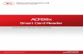 ACR38X PC/SC Memory Card Access Manual V6CCID)_v6... · 2018. 2. 14. · Document Title HereDocument Title Here ACR38 PC/SCMemory Card Access (CCID) Document Title Here Version 6.01
