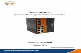 User Manual IGPS-7084GP V1.0...ORing reserves the right to revise the contents of this publication without notice. CONTACT INFORMATION ORing Industrial Networking Corp. 4F., NO.3,