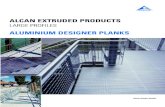 ALCAN EXTRUDED PRODUCTS - Priplastic · Alcan Singen GmbH. 2 Alloy: EN AW-6063 T66 For veriﬁcations in acc. to DIN 4113-1/A1: Tensile strength R m ≥ 225 N/mm2 0.2 proof stress
