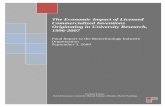 The Economic Impact of Licensed Commercialized Inventions ......The Economic Impact of Licensed Commercialized Inventions Originating in University Research, 1996-2007 Final Report