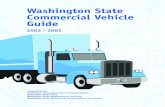 Washington State€¦ · (360) 753-6956 (Prorate) (360) 753-0350 (360) 753-6596 (IFTA) Equipment requirements, enforcement practices, road conditions, and weight enforcement. Driver